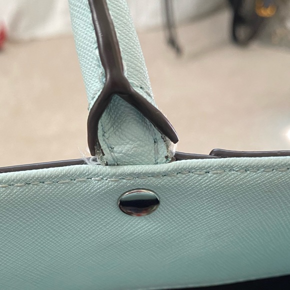 EUC Rebecca Minkoff Mab Tote light blue - Picture 7 of 12